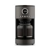 12 Cup Coffeemaker , Stainless Steel Black