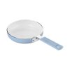 12pc Ceramic Cookware Set;  Blue Linen