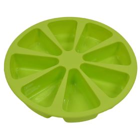 Silicone cake mold (Color: green)